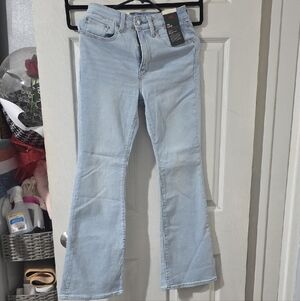 Levi's Light Blue Boot Cut Jeans for Women